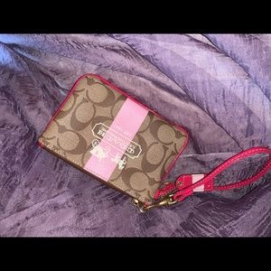 Coach wristlet